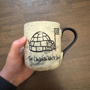 2/$10 Canadian White House Ceramic Mug
